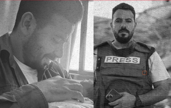 पिता बनने के चंद घंटों बाद इज़रायली हमले में गई फिलिस्तीनी पत्रकार की जान 