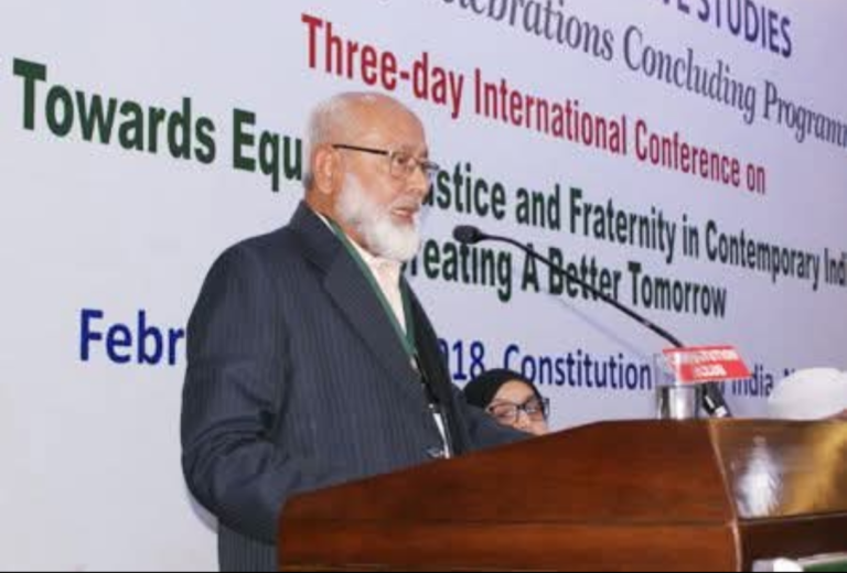 डॉक्टर मोहम्मद मंजूर आलम का निधन: भारतीय मुस्लिम समुदाय के एक प्रमुख विचारक और सामाजिक कार्यकर्ता का जाना