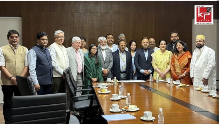 नई दिल्ली में अजीत डोभाल से मुस्लिम डेलिगेशन की अहम मुलाकात