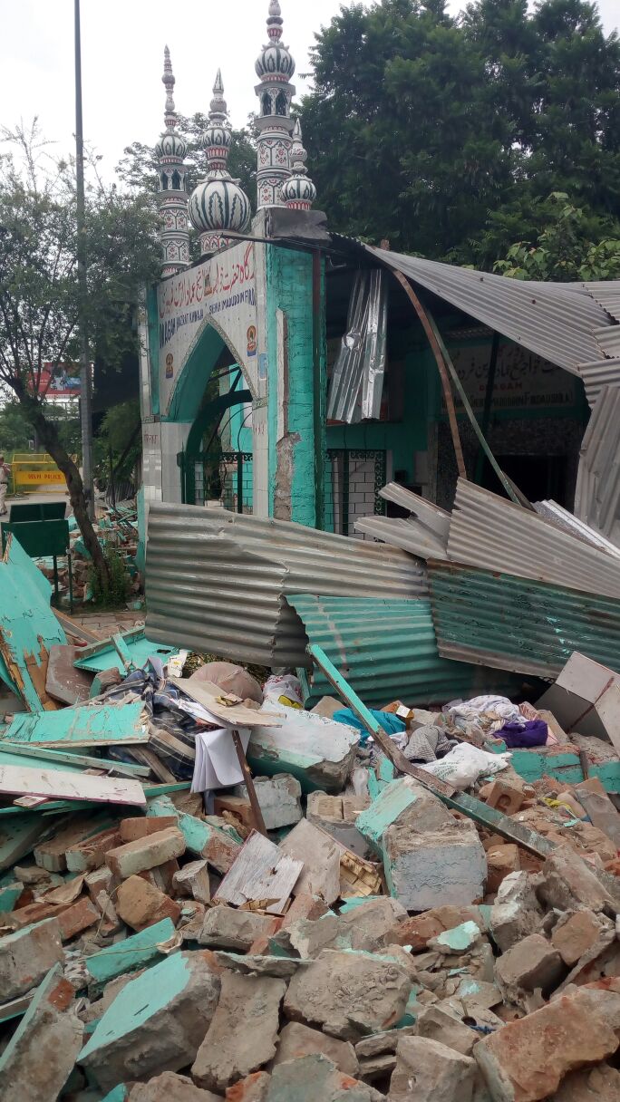 मस्जिद डिमोलिशन मूवमेंट, नोटिस, बुलडोज़र और इंसाफ़ का सवाल