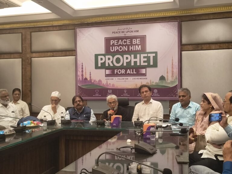 Prophet For All मुहिम को लेकर मुंबई के इस्लाम जिमखाना में महत्वपूर्ण बैठक आयोजित